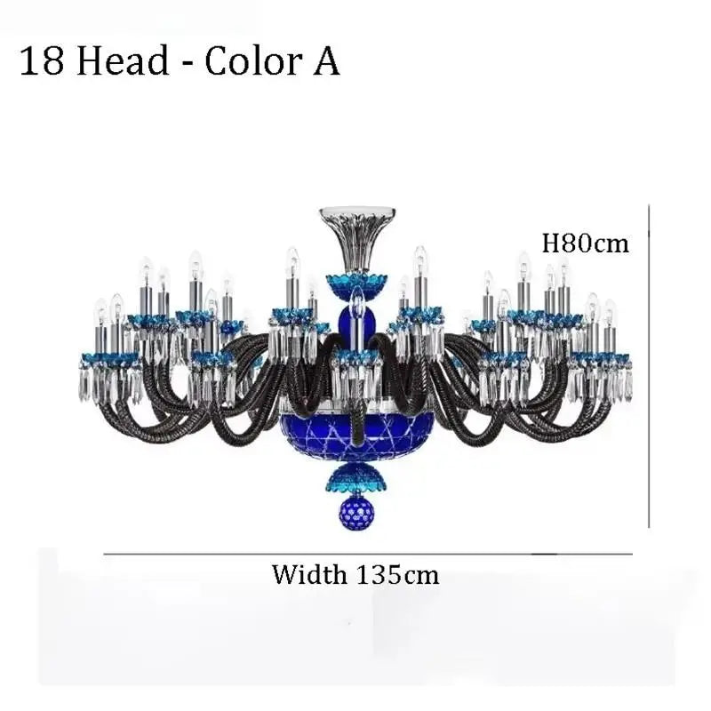 Big Crystal Chandelier Lighting For Living Room Foyer Modern Hanging Lamp For Hall Lobby Staircase Hanging Light