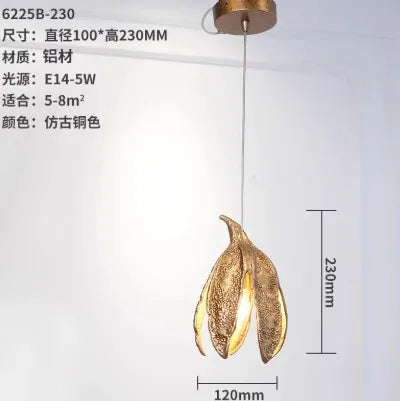 Light luxury retro crystal chandelier art living room bedroom study hotel